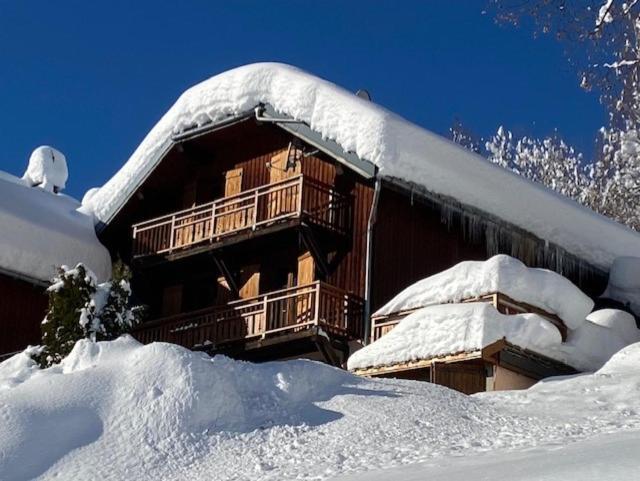 Chalet La Rioule 16 Pers Doucy المظهر الخارجي الصورة