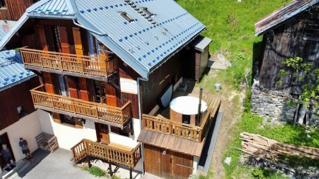 Chalet La Rioule 16 Pers Doucy المظهر الخارجي الصورة