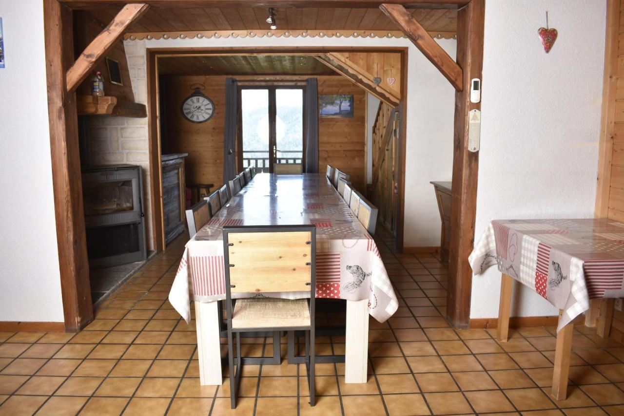 Chalet La Rioule 16 Pers Doucy المظهر الخارجي الصورة